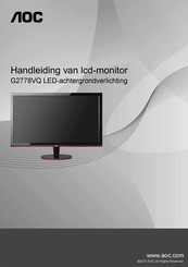 AOC G2778VQ Handleiding