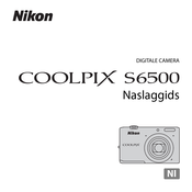 Nikon Coolpix S6500 Naslaggids