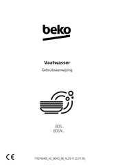 Beko BDSN153E3X Gebruiksaanwijzing