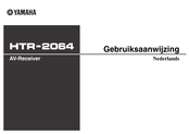 Yamaha HTR-2064 Gebruiksaanwijzing