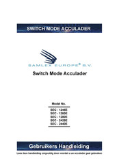 Samlex Europe SEC-1245E Gebruikershandleiding