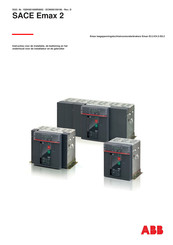 ABB SACE Emax 2 Series Installatiehandleiding