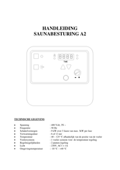 Sentiotec A2 Handleiding