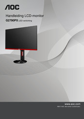 AOC G2790PX Handleiding