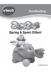 VTech ZoomiZooZ Spring & Speel Olifant Handleiding