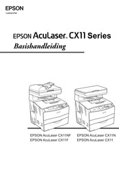 Epson AcuLaser CX11 Series Basishandleiding