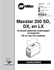 Miller Maxstar 200 SD Handleiding