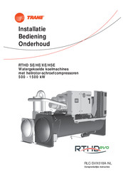 Trane RTHD 150 XE Handleiding Voor Installatie, Bediening En Onderhoud