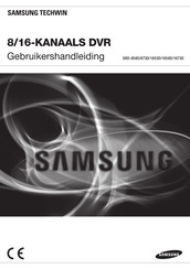 Samsung SRD-1673D Gebruikershandleiding