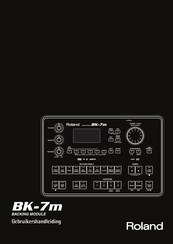 Roland BK-7m Gebruikershandleiding