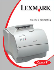 Lexmark Optra T Installatiehandleiding