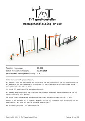 TNT BP-100 Montagehandleiding