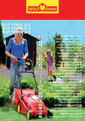 Wolf Garten BLUE POWER 37 E Originele Gebruiksaanwijzing