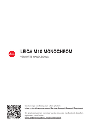 Leica M10 Verkorte Handleiding