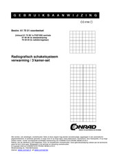 Conrad 61 75 01 Gebruiksaanwijzing