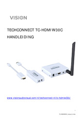 Vision TECHCONNECT TC-HDMIW30C Handleiding