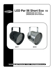 SHOWTEC LED Par 56 Short Eco V2 Handleiding