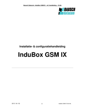 Bausch Datacom InduBox GSM IX Handleiding