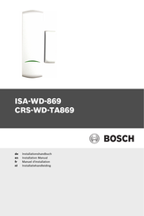 Bosch CRS-WD-TA869 Installatiehandleiding