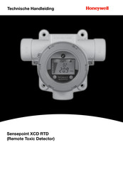 Honeywell Sensepoint XCD RTD Handleiding