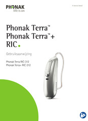 Phonak Terra RIC-312 Gebruiksaanwijzing