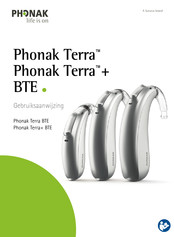 Phonak Terra+ BTE-UP Gebruiksaanwijzing