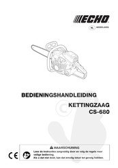 Echo CS-680 Bedieningshandleiding