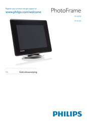 Philips PhotoFrame SPH8008/12 Gebruiksaanwijzing