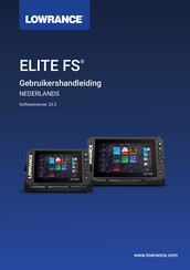 Lowrance ELITE FS Gebruikershandleiding