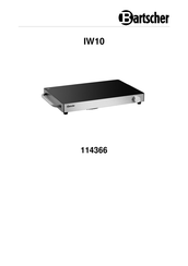 Bartscher 105737 Gebruiksaanwijzing