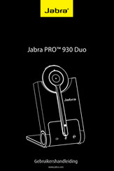 Jabra PRO 930 Gebruikershandleiding