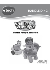 VTech Prinses Penny & Eenhoorn Handleiding