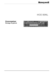 Honeywell HCE 80-NL Montage- En Gebruikershandleiding