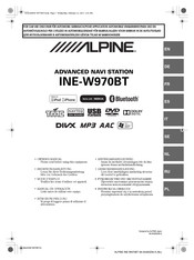 Alpine INE-W970BT Gebruikershandleiding