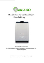 Meaco Deluxe 202 Handleiding