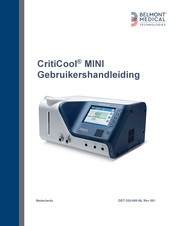 Belmont Medical Technologies CritiCool MINI Gebruikershandleiding