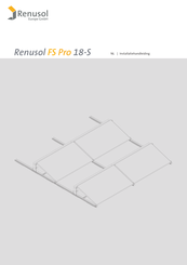 Renusol FS Pro 18-S Installatiehandleiding