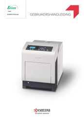 Kyocera ECOSYS P7035cdn Gebruikershandleiding