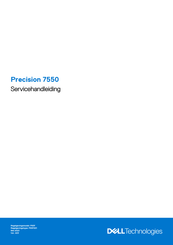 Dell Precision 7550 Servicehandleiding