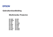 Epson EB-X06 Gebruikershandleiding