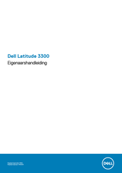 Dell Latitude 3300 Handleiding