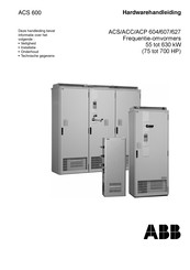 ABB ACS 607 Hardware Installatiehandleiding