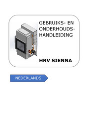 NORDIC FIRE HRV SIENNA Gebruiks- En Onderhoudshandleiding