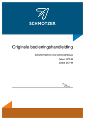 SCHMOTZER Select KPP-H Bedieningshandleiding