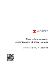 Hikmicro LYNX S Series Gebruikershandleiding