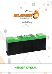 Super B NOMADA 12V105Ah Handleiding