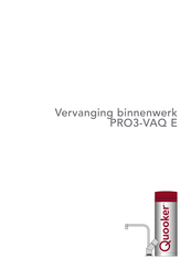Quooker PRO3-VAQ Gebruiksaanwijzing
