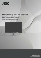 AOC E2470SWDA Handleiding