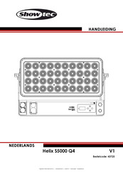 SHOWTEC Helix S5000 Q4 Handleiding