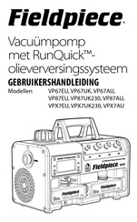 Fieldpiece RunQuick VP67EU Gebruikershandleiding